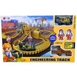 Engineering Track (Train) With Battery  129 PCS