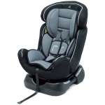 R for Rabbit Convertible Baby Car Seat Jack N Jill Grand Innovative ECE R44 04 Safety Certified Car Seat for Kids of 0 to 7 Years Age with 3 Recline Position  6 Months of Warranty  (Black Grey)