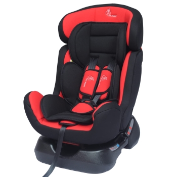 R for Rabbit Convertible Baby Car Seat Jack N Jill Grand Innovative ECE R44 04 Safety Certified Car Seat for Kids of 0 to 7 Years Age with 3 Recline Position (Red Black) 1