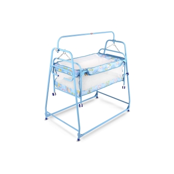 Shabu Baby Cradle - Carriage Crib - Model No.28R Age Group  0-12 Months  (Blue) ( PINK)