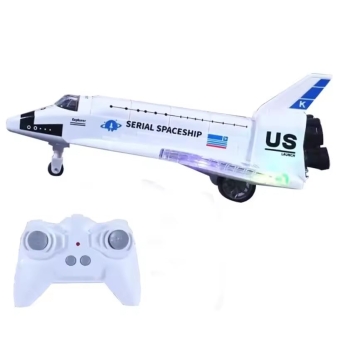 Star Impex Aircraft 6ch Remote Control Plane Toy, Featuring Realistic Light and Sound Effects for Endless Fun for Kids