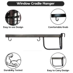Window Baby Cradle cot Metal Hanger