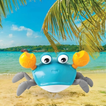 ToyMagic Dancing Crab|Crawling Crab|Electronic Moving Musical Toy|Obstacle Avoidance Sensor|Toddler Toy|Best Birthday Gift for 3+|Early...
