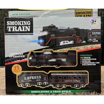 smoking train