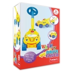 Funskool Giggles - Walk N Drive Truck, Push And pull toy for kids, Steering wheel toy, Encourages Walking and Pretend Play, 18 Months & Above, Infant...