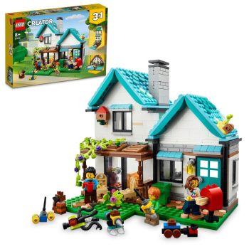 LEGO Creator Cosy House 31139 Building Toy Set, |Multicolor
