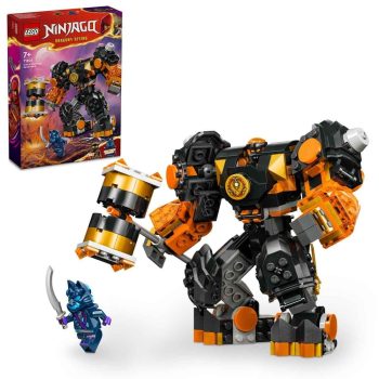LEGO NINJAGO Cole?s Elemental Earth Mech Action Figure Toy 71806
