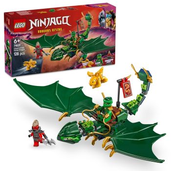LEGO NINJAGO Lloyd?s Green Forest Dragon Toy 71829 Building Blocks Toys for 6+ Gift for Boys and Girls