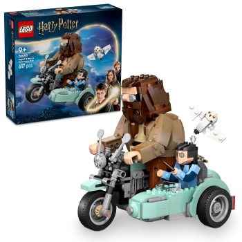 LEGO Harry Potter Hagrid & Harry?s Motorcycle Ride, Magical Toy 76443 Building Blocks Toys for 9+ Gift for Boys and Girls