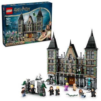 LEGO Harry Potter Malfoy Manor, Wizard Toy Building Set 76453 Building Blocks Toys for 10+ Gift for Boys and Girls