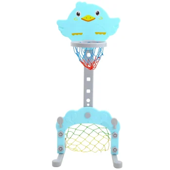PLAYGRO 3 in 1 Multi Activity Sports Set Basketball Shooting + Football + Ring Games Baseball Kit