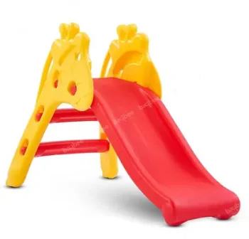 baybee Foldable Baby Garden Baby Slider for Kids - PLAYGRO Super Senior Garden Slider for Kids -Boys and Girls - Baby Slider Indoor / Outdoor (Giraffe Slide)  (Red)