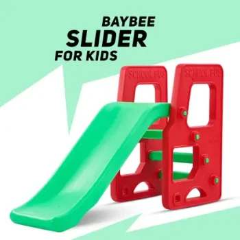 baybee Kids Garden Slide Playgro Plastic Slide for Kids Garden Slider for kids slide | baby sliding swing| graden slide for kids|slide and swing for kids play slide  (Red, Green)